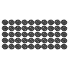 Garden Stakes Gasket Landscape Plastic Gasket Garden Stakes Pad for Weed Barrier Create Sturdier Hold 50pcs