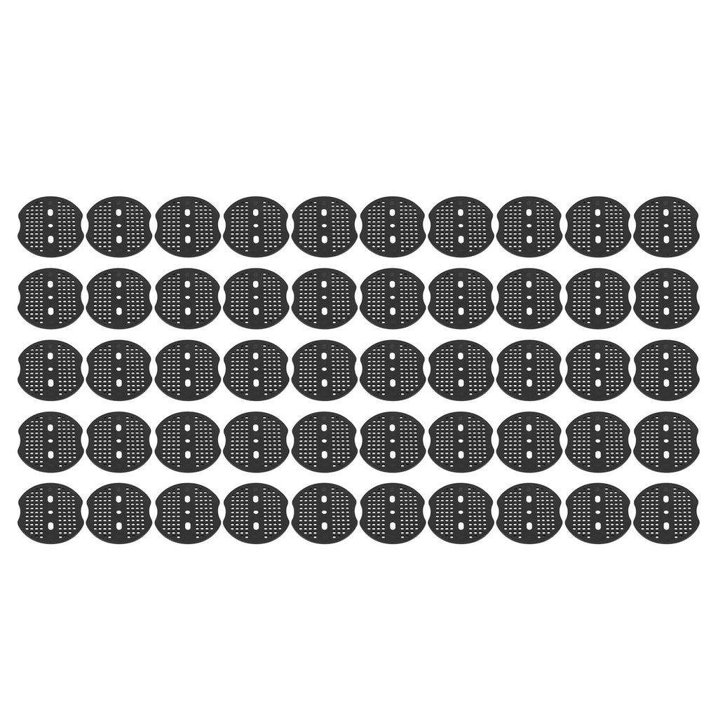 Garden Stakes Gasket Landscape Plastic Gasket Garden Stakes Pad for Weed Barrier Create Sturdier Hold 50pcs