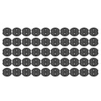 Garden Stakes Gasket Landscape Plastic Gasket Garden Stakes Pad for Weed Barrier Create Sturdier Hold 50pcs