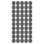Garden Stakes Gasket Landscape Plastic Gasket Garden Stakes Pad for Weed Barrier Create Sturdier Hold 50pcs