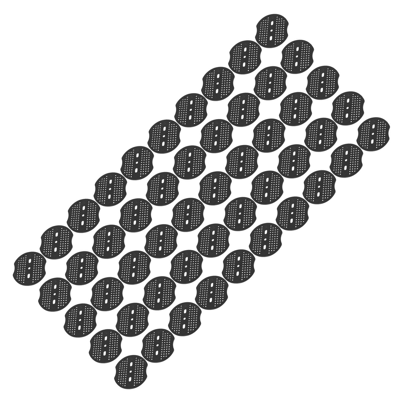 Garden Stakes Gasket Landscape Plastic Gasket Garden Stakes Pad for Weed Barrier Create Sturdier Hold 50pcs