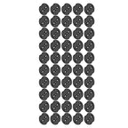 Garden Stakes Gasket Landscape Plastic Gasket Garden Stakes Pad for Weed Barrier Create Sturdier Hold 50pcs