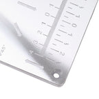 Router Table Insert Plate Woodworking Aluminum Router Plate with 4 Insert Rings for Wood Trimming Milling Slotting