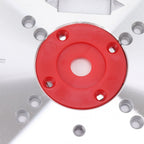 Router Table Insert Plate Woodworking Aluminum Router Plate with 4 Insert Rings for Wood Trimming Milling Slotting