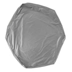 Sandbox Cover Hexagon Sandpit Sand Toys Cover Waterproof Pool Cover with Drawstring for Outdoor Garden Grey