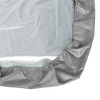 Sandbox Cover Hexagon Sandpit Sand Toys Cover Waterproof Pool Cover with Drawstring for Outdoor Garden Grey