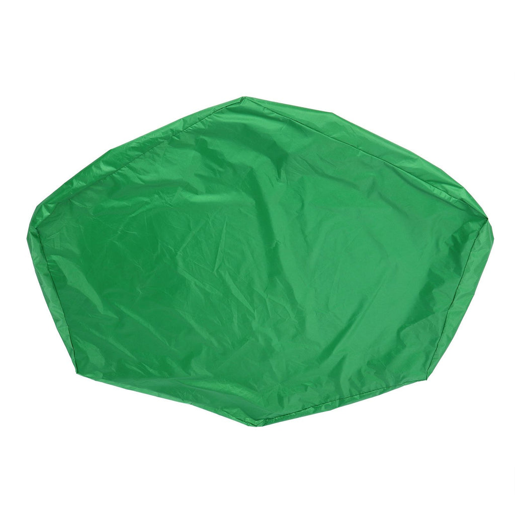 Sandbox Cover Hexagon Sandpit Sand Toys Cover Waterproof Pool Cover with Drawstring for Outdoor Garden Green
