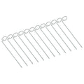 12Pcs Plant Stakes Reusable Plant Sticks Support Anti Rust Stem Flower Support for Home Garden Yard Farm