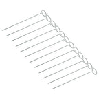 12Pcs Plant Stakes Reusable Plant Sticks Support Anti Rust Stem Flower Support for Home Garden Yard Farm