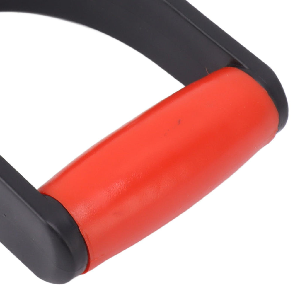 Shovel D Grip Handle 32mm Inner Diameter Silicone Grip Reinforcement Snow Shovel Handle Replacement for Digging Raking Tool Red Black