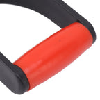 Shovel D Grip Handle 32mm Inner Diameter Silicone Grip Reinforcement Snow Shovel Handle Replacement for Digging Raking Tool Red Black
