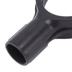 Shovel D Grip Handle 32mm Inner Diameter Silicone Grip Reinforcement Snow Shovel Handle Replacement for Digging Raking Tool Red Black