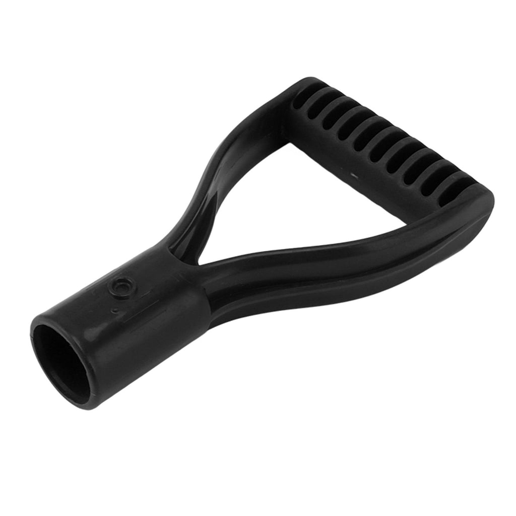 Spade Handle Plastic 32mm Inner Diameter D Grip Handle Shovel Handle Replacement for Snow Shovel Digging Raking Black