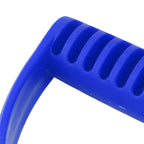 Spade Handle Plastic 32mm Inner Diameter D Grip Handle Shovel Handle Replacement for Snow Shovel Digging Raking Blue