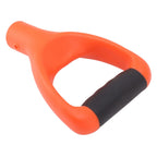 3.2cm Shovel Handle Ergonomic Design Multifunctional Rugged Shovel D Grip Handle for Digging Raking Tools Orange