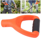 3.2cm Shovel Handle Ergonomic Design Multifunctional Rugged Shovel D Grip Handle for Digging Raking Tools Orange