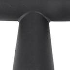 T Grip Shovel Handle Plastic Strong Lightweight Non Slip Snow Shovel Handle 3.4cm Inner Diameter