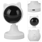 USB Motion Activated Cat Toy Automatic Interactive Cat Toys for Indoor Cats Dogs Fast Slow Mode 1200mAh Battery