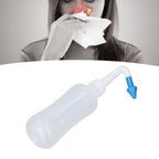 Nose Wash Cleaner 300ml Nasal Nose Wash Bottle for Household Adults Children Cleaning Blue Nose with One Hole