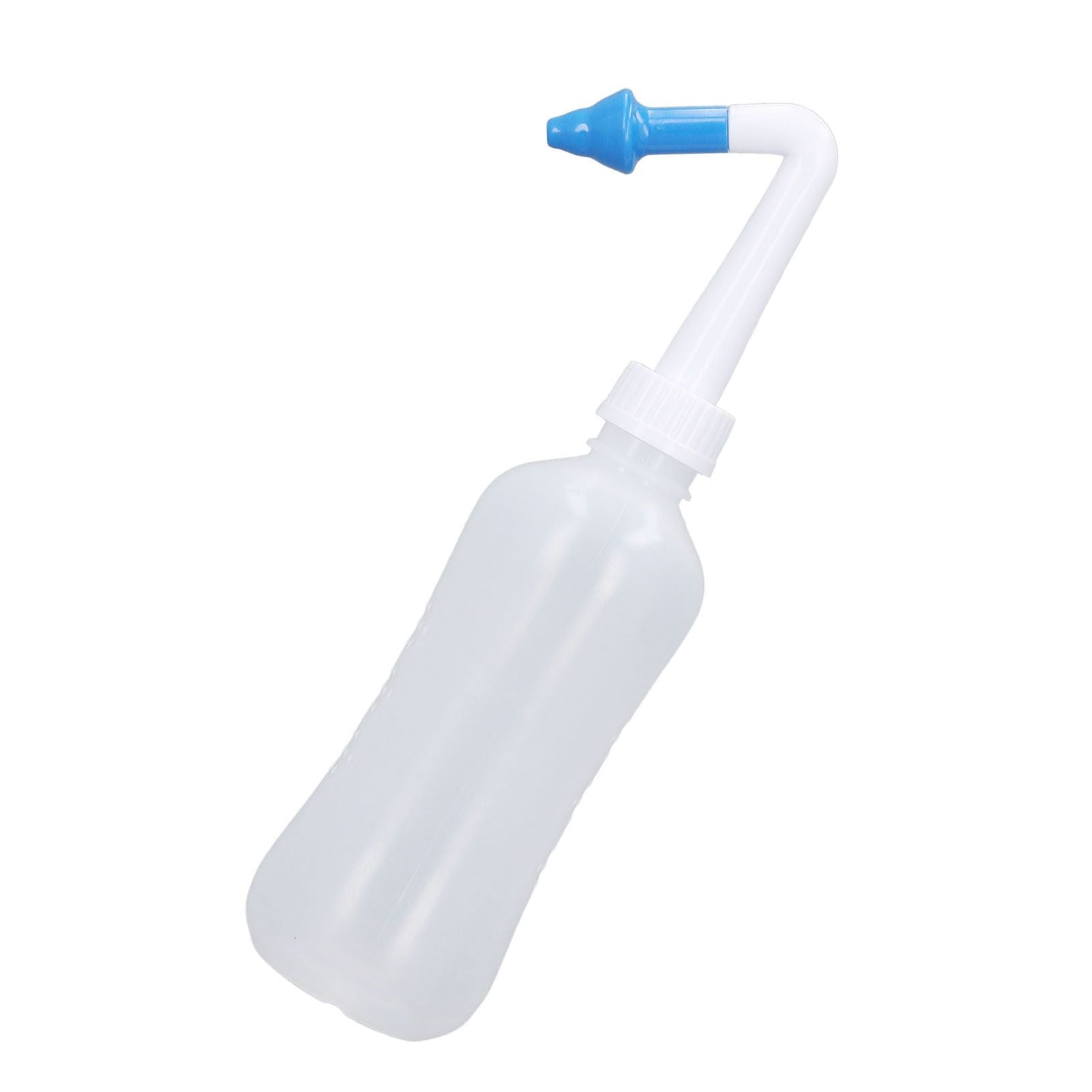 Nose Wash Cleaner 300ml Nasal Nose Wash Bottle for Household Adults Children Cleaning Blue Nose with One Hole