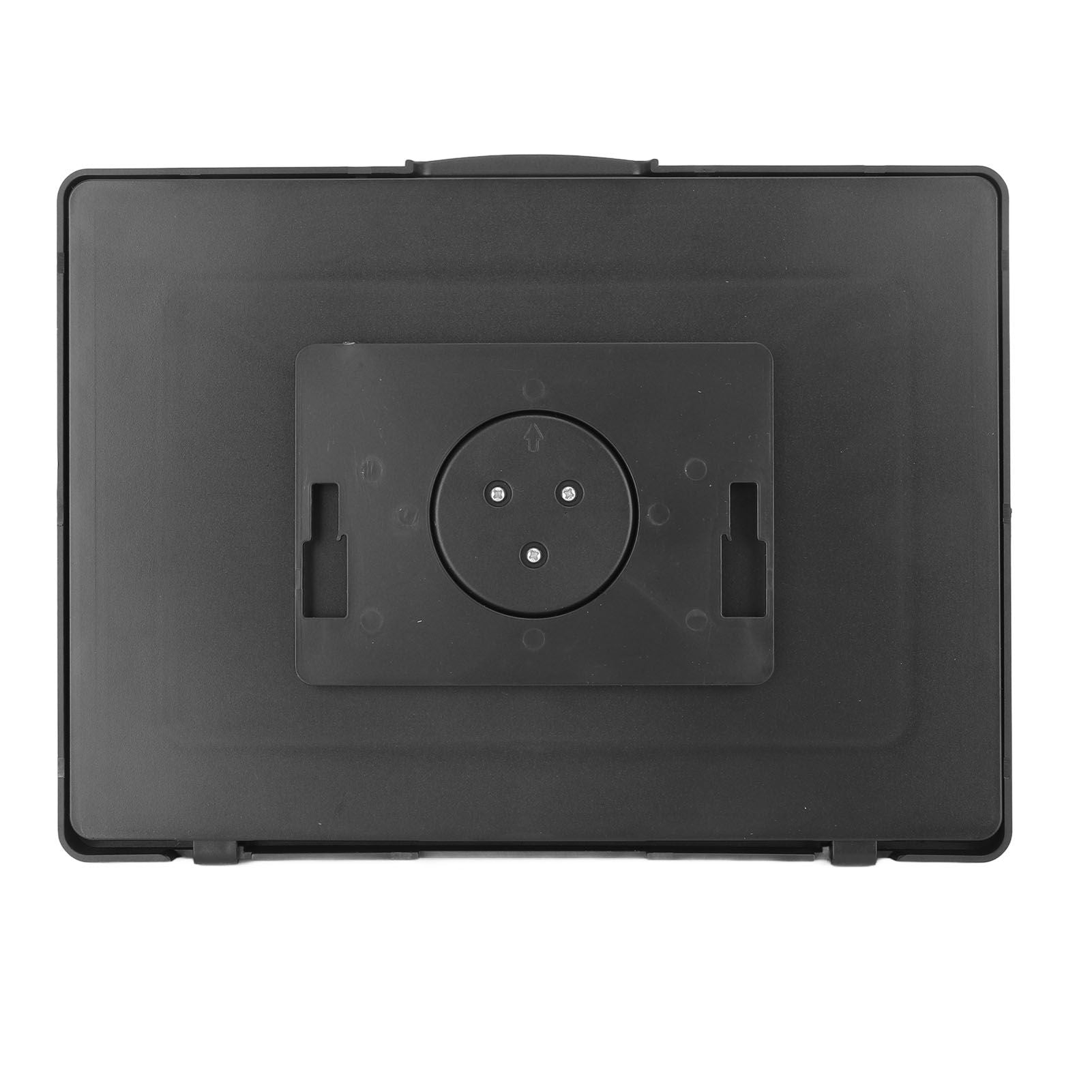 Shower Phone Holder Waterproof Rotatable Anti Fog Hands Free Easy Mounting Bathroom Tablet Case for Bathing Washroom Black
