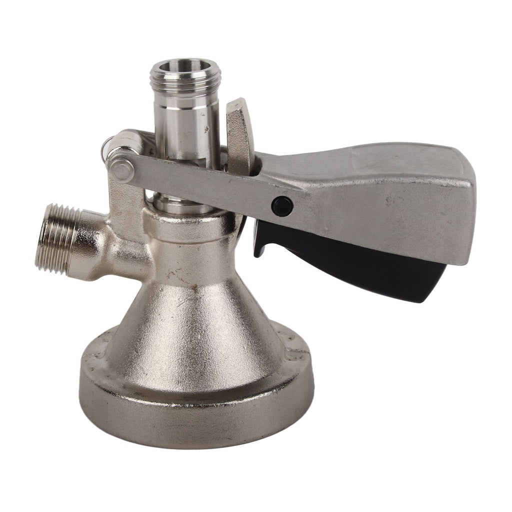 G System Keg Coupler Stainless Steel Probe Brass G Type Home Brewin Beer Keg Tap Dispenser Distributor Coupler