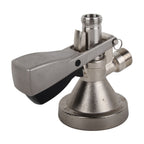 G System Keg Coupler Stainless Steel Probe Brass G Type Home Brewin Beer Keg Tap Dispenser Distributor Coupler