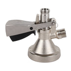 G System Keg Coupler Stainless Steel Probe Brass G Type Home Brewin Beer Keg Tap Dispenser Distributor Coupler