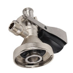 G System Keg Coupler Stainless Steel Probe Brass G Type Home Brewin Beer Keg Tap Dispenser Distributor Coupler