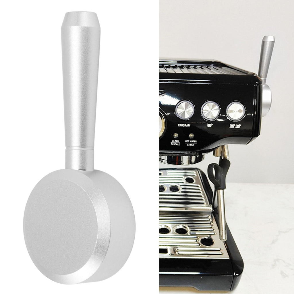 Coffee Machine Steam Lever Aluminium Alloy Coffee Machine Conversion Accessory for Breville Sage 870 875 876 Silver