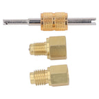 Copper Refrigerant Tank Adapter 1/2 ACME to 1/4 SAE 1/4 SAE to 1/2 ACME Refrigerant Tank Adapter Fittings