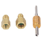 Copper Refrigerant Tank Adapter 1/2 ACME to 1/4 SAE 1/4 SAE to 1/2 ACME Refrigerant Tank Adapter Fittings