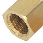 Copper Refrigerant Tank Adapter 1/2 ACME to 1/4 SAE 1/4 SAE to 1/2 ACME Refrigerant Tank Adapter Fittings