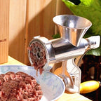 Manual Meat Grinder Aluminum Alloy Hand Crank Meat Vegetable Grinding Machine for Kitchen