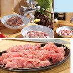 Manual Meat Grinder Aluminum Alloy Hand Crank Meat Vegetable Grinding Machine for Kitchen