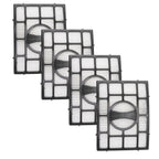 4PCS Vacuum Cleaner Strainer Filter Element Kit for Shark ZU560 XHEPA560 High Efficiency Particulate Filter