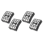 4PCS Vacuum Cleaner Strainer Filter Element Kit for Shark ZU560 XHEPA560 High Efficiency Particulate Filter