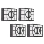 4PCS Vacuum Cleaner Strainer Filter Element Kit for Shark ZU560 XHEPA560 High Efficiency Particulate Filter