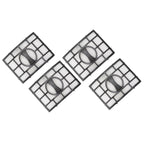 4PCS Vacuum Cleaner Strainer Filter Element Kit for Shark ZU560 XHEPA560 High Efficiency Particulate Filter