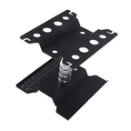 RC Car Work Stand Aluminum Repair Workstation Model Repair Table With Accurate Scale 360 Degree Rotation Black