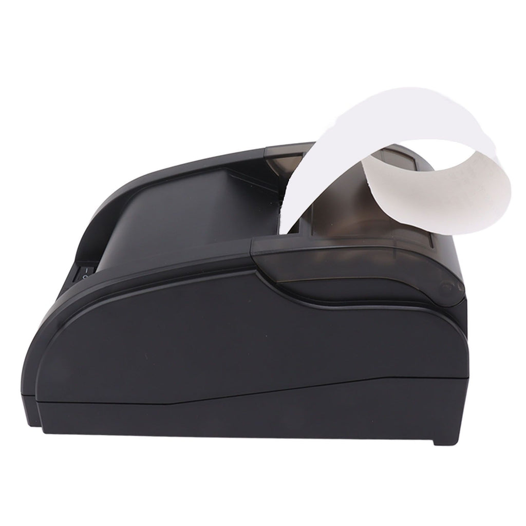 Compact Portable Bluetooth Thermal Receipt Printer 48mm Thermal Receipt Printer Automatic Delivery Order Receiving Bluetooth Ticket Machine 110‑240V AU Plug