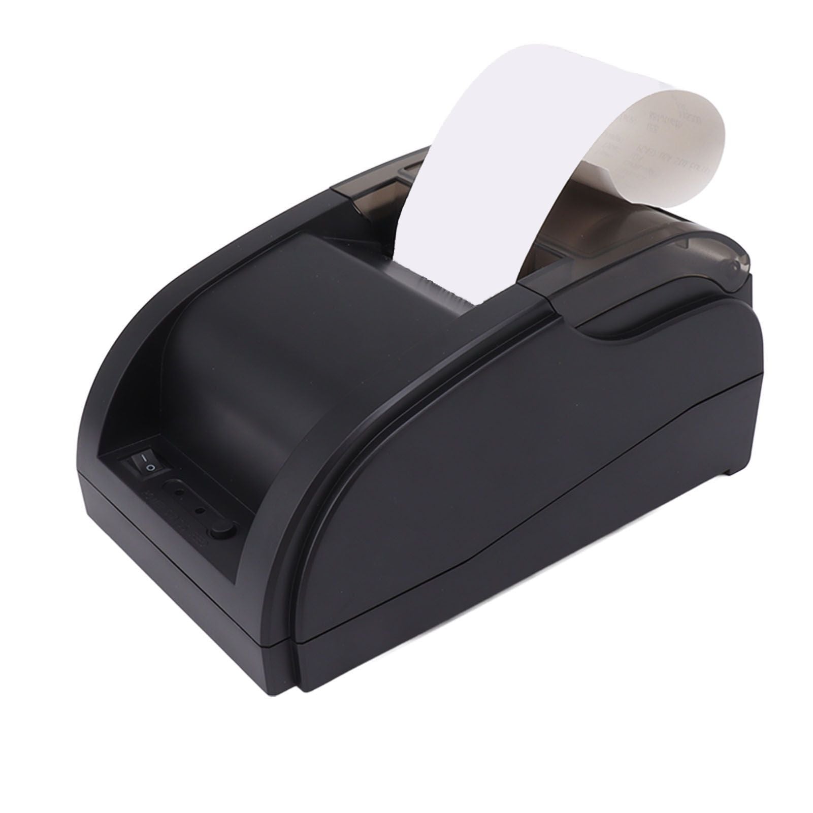 Compact Portable Bluetooth Thermal Receipt Printer 48mm Thermal Receipt Printer Automatic Delivery Order Receiving Bluetooth Ticket Machine 110‑240V AU Plug