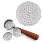 Puck Screen Double Layer 100μm 304 Stainless Steel Puck Filter Screen Reusable Filter for Portafilter Filter Basket 53.5mm
