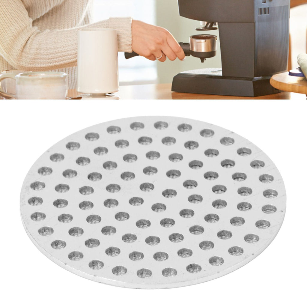 Puck Screen Double Layer 100μm 304 Stainless Steel Puck Filter Screen Reusable Filter for Portafilter Filter Basket 53.5mm