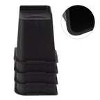 4Pcs Furniture Riser 6in Heavy Duty Slip Proof ABS Bed Rise Lift Block for Chair Sofa