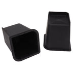 4Pcs Furniture Riser 6in Heavy Duty Slip Proof ABS Bed Rise Lift Block for Chair Sofa