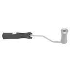 Fiberglass Roller Aluminum Alloy Fiberglass Resin Laminating Bubble Roller Tool 70mm Diameter