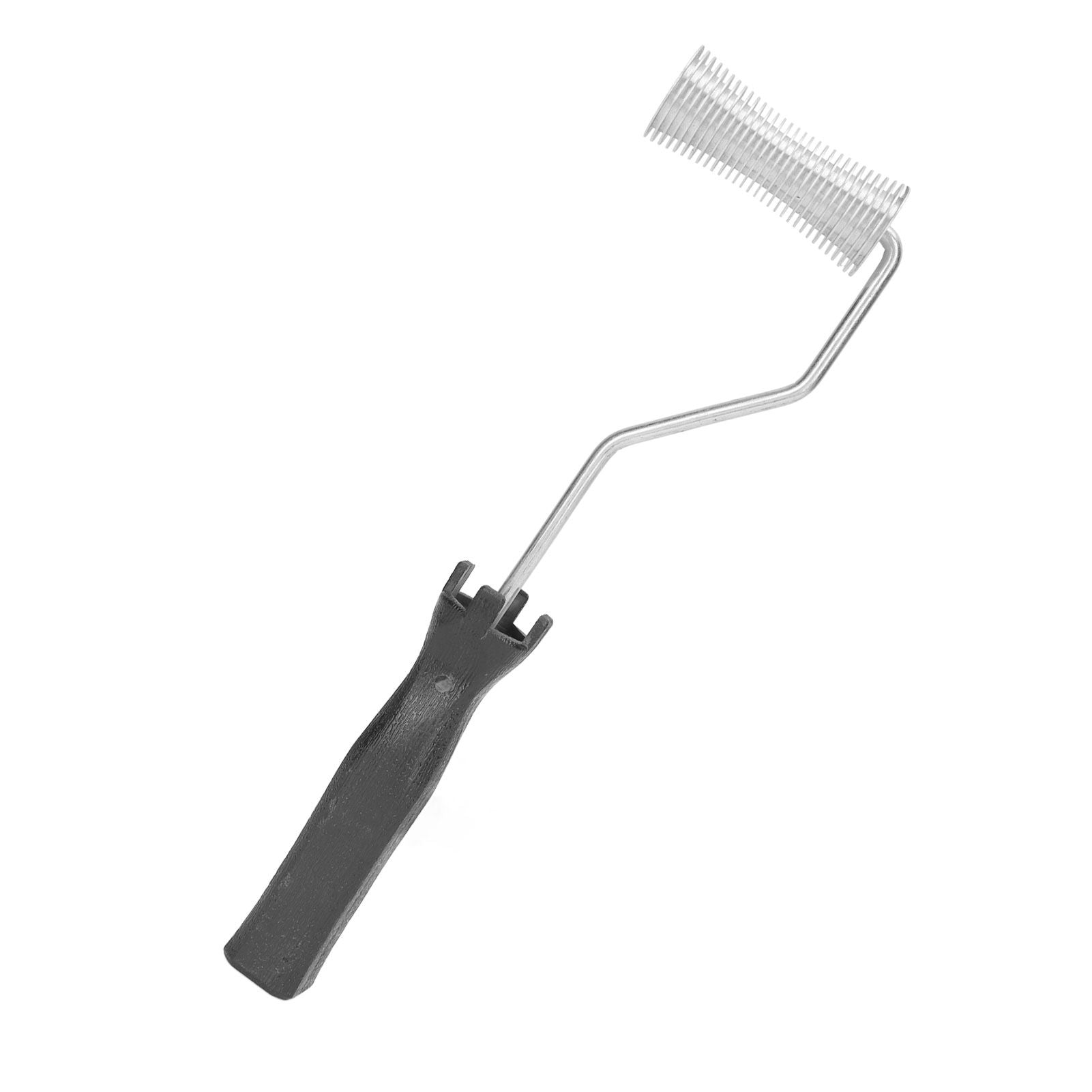 Fiberglass Roller Aluminum Alloy Fiberglass Resin Laminating Bubble Roller Tool 70mm Diameter