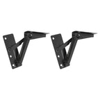 80 Degrees Shear Hinge Cold Rolled Steel Foldable Upturned Support Hinge for Cabinet Doors Bed Sofa
