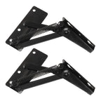 80 Degrees Shear Hinge Cold Rolled Steel Foldable Upturned Support Hinge for Cabinet Doors Bed Sofa